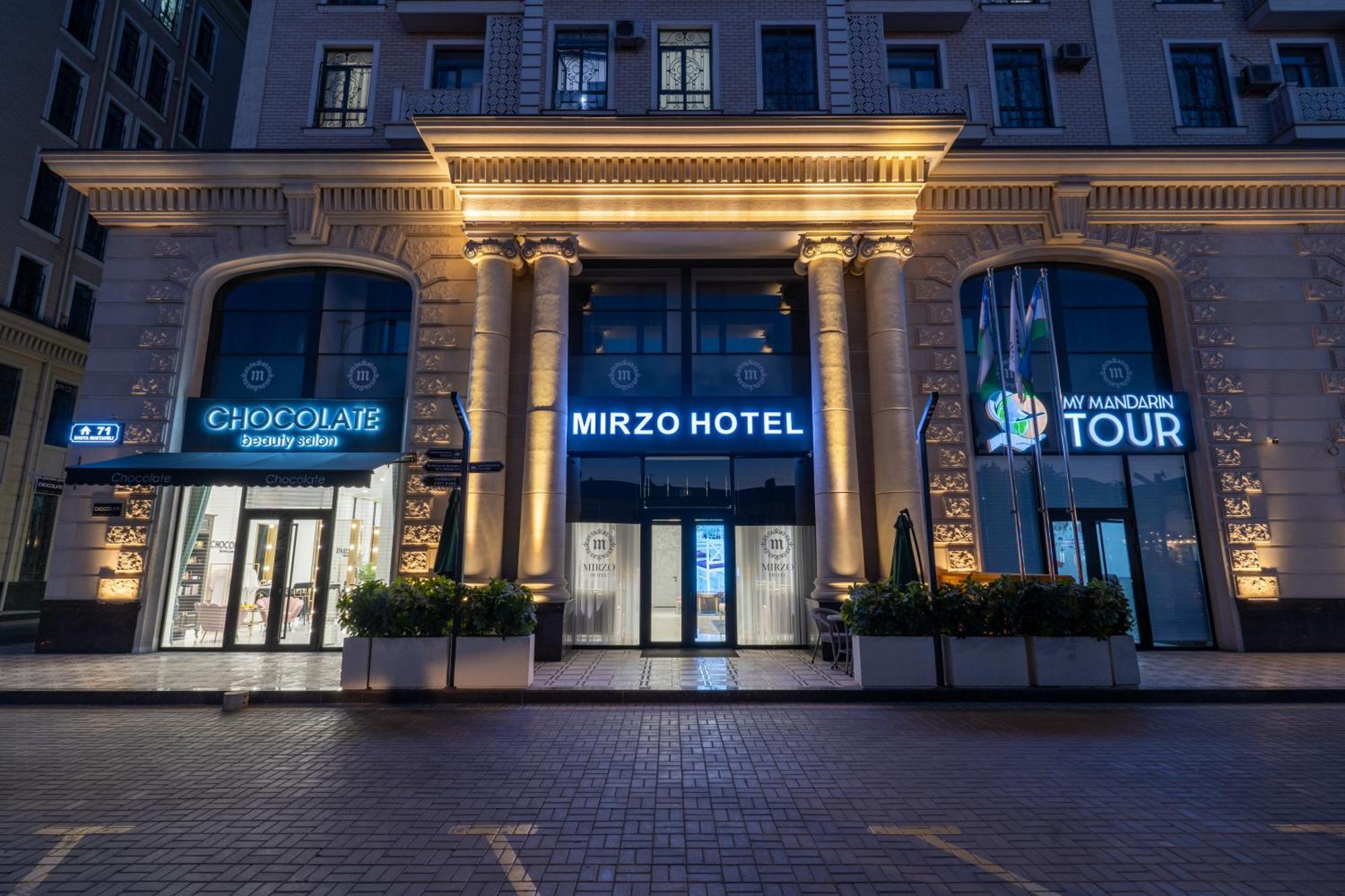 Mirzo Hotel Taskent Exterior foto